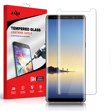 Zizo Full Body Samsung Galaxy Note 8 Tempered Glas Displayschutz