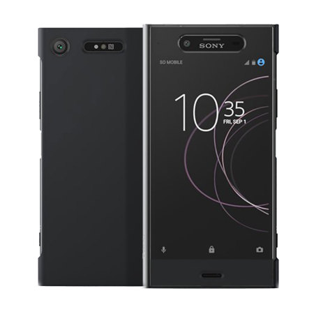 Housse officielle Sony Xperia XZ1 Style Cover Touch – Noire