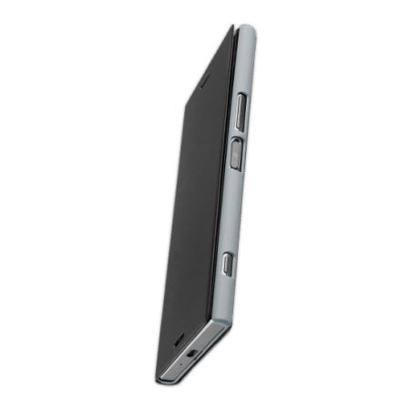 Roxfit MFX Sony Xperia XZ1 Touch Book Stand Case - Black / Silver