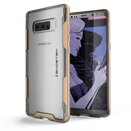 Ghostek Cloak 3 Samsung Galaxy Note 8 Tough Case - Clear / Gold