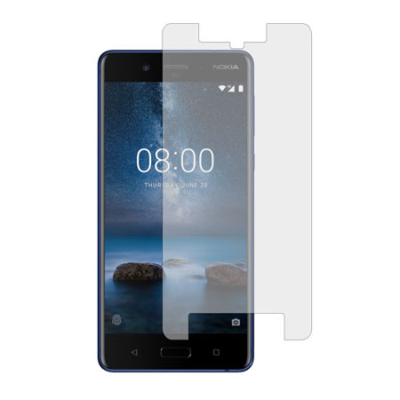 Official Nokia 8 V1 Tempered Glass Screen Protector - Clear