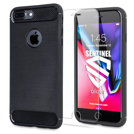 Coque iPhone 7 Plus Olixar Sentinel avec protection écran