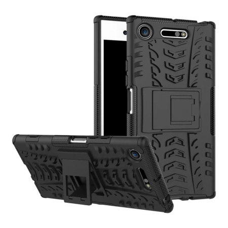 Olixar ArmourDillo Sony Xperia XZ1 Case - Zwart