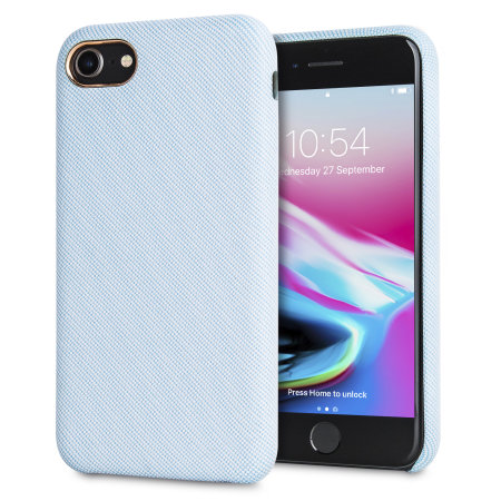 LoveCases Pretty in Pastel iPhone 8 Denim Design Case - Blue