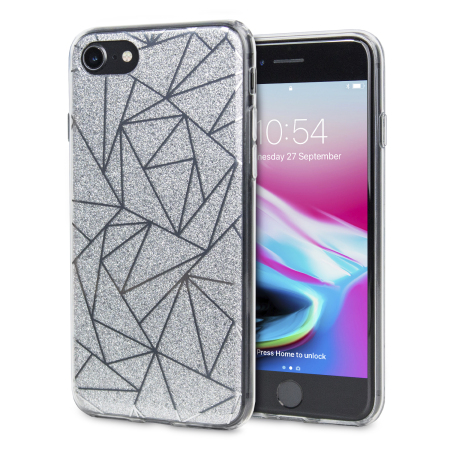 lovecases shine bright like a diamond iphone 8 / 7 case - silver reviews