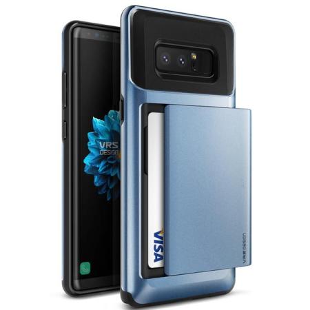 VRS Design Damda Glide Samsung Galaxy Note 8 Case - Blue Coral