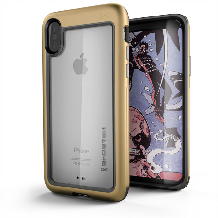 Funda iPhone X Ghostek Atomic Slim - Oro