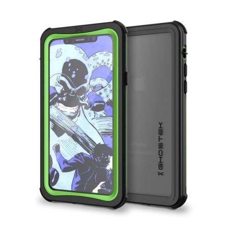 Coque iPhone X Ghostek Nautical Waterproof – Verte