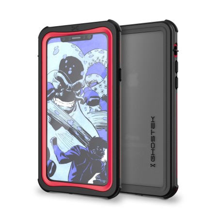 ghostek nautical series iphone x waterproof case - red reviews