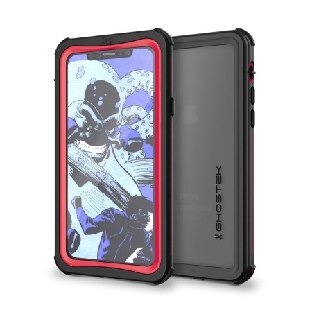 Ghostek Nautical Series iPhone X Waterproof Case - Red