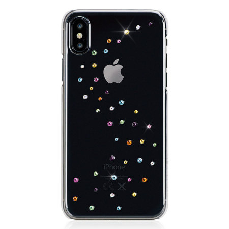 Bling My Thing Milky Way iPhone X Skal - Cotton Candy