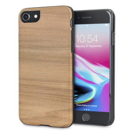 man&wood iphone 8 / 7 wooden case - cappuccino