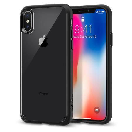 For iPhone X XS XS Max XR Case Spigen [ Ultra Hybrid ] Protective