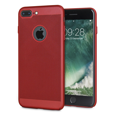 olixar meshtex iphone 7 plus case - brazen red reviews