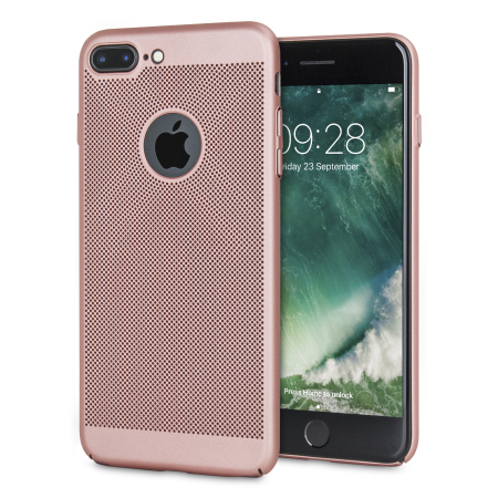 Olixar MeshTex iPhone 7 Plus Hülle - Rose Gold