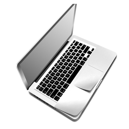 KMP MacBook Air 13'' vollständige Hülle schützende Haut - Silber