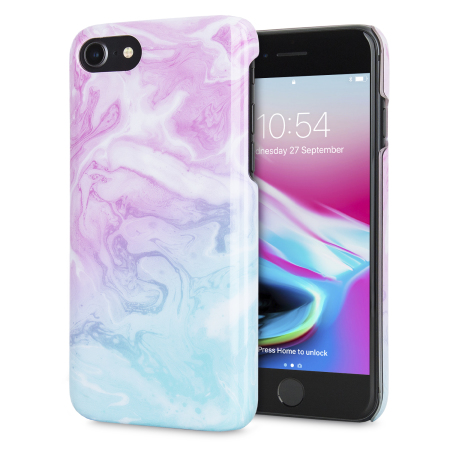 LoveCases Marble iPhone 8 / 7 Skal - Rosa