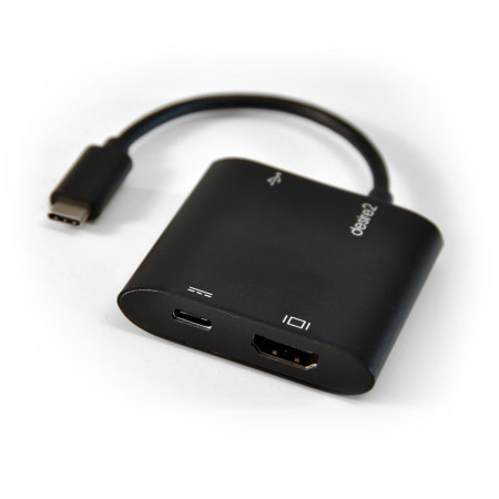 Desire2 USB-C Multi-Port 4K HDMI & USB 3.0 Hub - Black