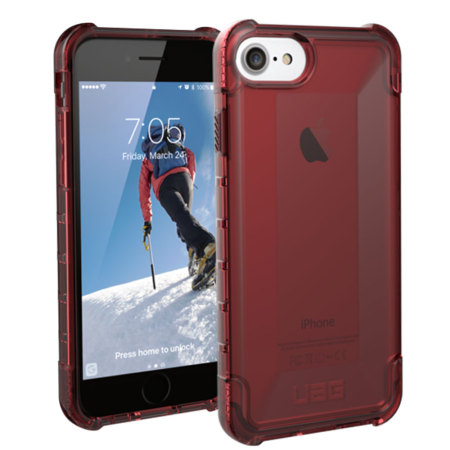 Funda iPhone 8 / 7 UAG Plyo - Rojo carmesí