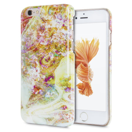 lovecases marble iphone 6s / 6 case - opal gem yellow reviews
