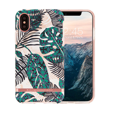 Richmond Finch Tropical Leaves iPhone X Case Rose Gold Reviews