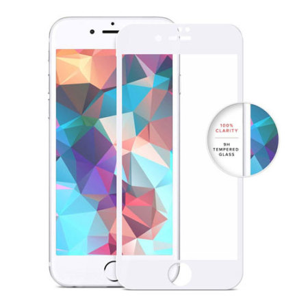 Zizo Lightning Shield iPhone 7 Tempered Glass Screen Protector - White