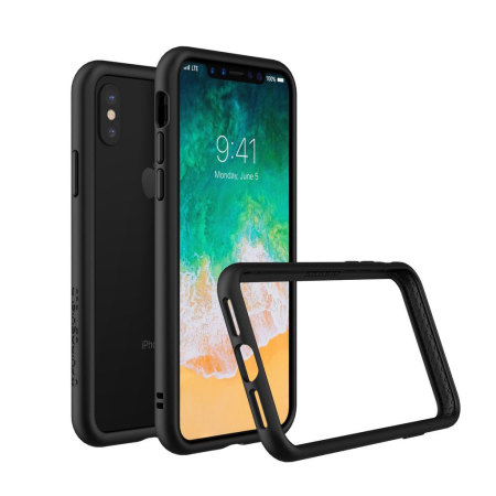 RhinoShield CrashGuard iPhone X Bumper Case - Black