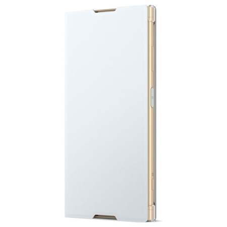 Official Sony Xperia XA1 Plus Style Cover Stand Fodral - Vit