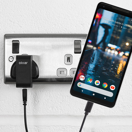 olixar high power google pixel 2 xl usb-c mains charger & cable