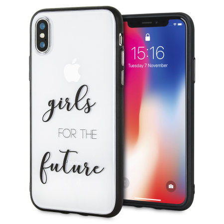 LoveCases iPhone X Gel Case - Girls For The Future