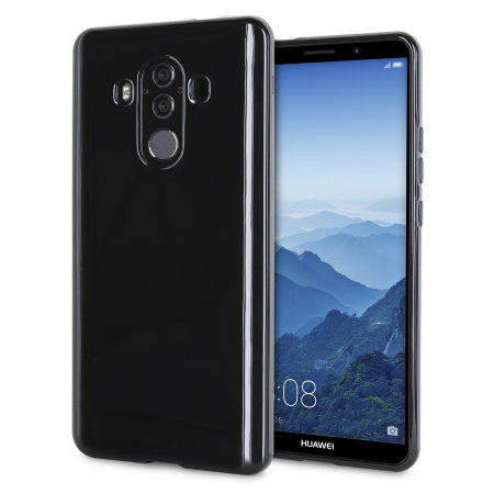 Olixar FlexiShield Huawei Mate 10 Pro Gel Case - Solid Black