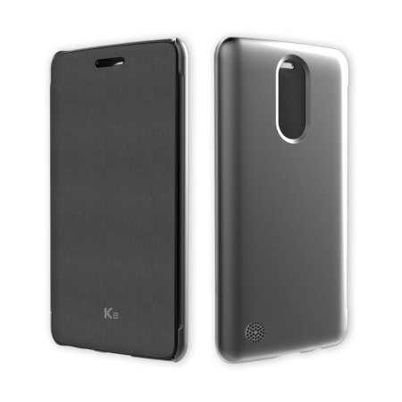 Official LG K8 2017 Flip Cover - Black