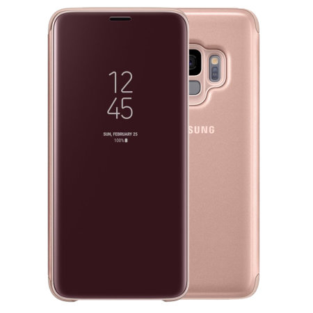 clear view standing cover samsung s9 