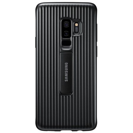 Official Samsung Galaxy S9 Plus Schutzhülle für den Ständer - Schwarz