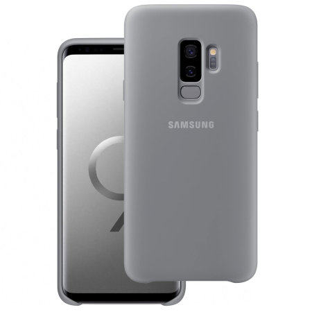 Official Samsung Galaxy S9 Plus Silicone Cover Case - Grijs