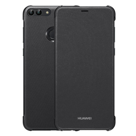 Official Huawei P Smart 2018 Flip Case - Black