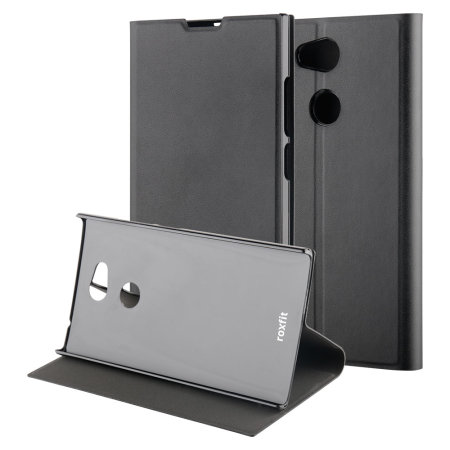 Roxfit Sony Xperia L2 Simply Standing Book Case - Black
