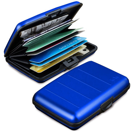 Credit Card Holder RFID Metafun Aluminium Wallet Decal options available 