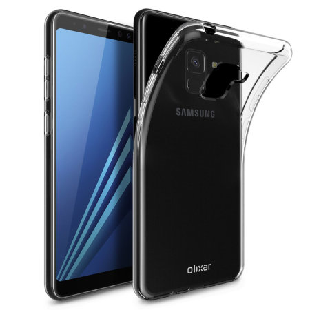 Olixar Ultra-Thin Samsung Galaxy A8 Plus 2018 Deksel - 100% Klar