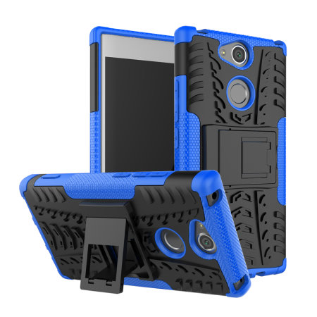 Coque Sony Xperia XA2 Olixar ArmourDillo Protective – Bleue