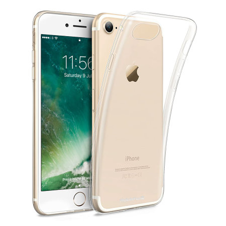 crystal ultra-thin iphone 8 gel case - 100% clear