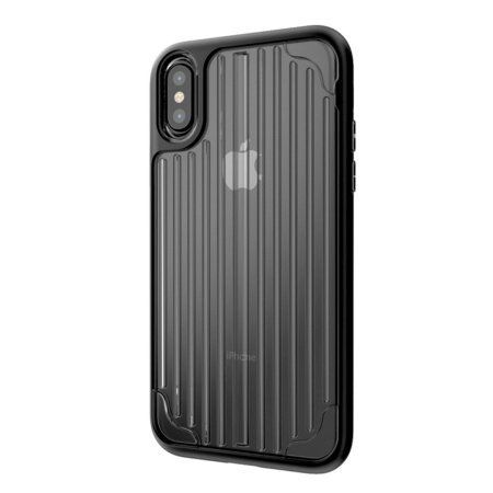 Kajsa Trans-Shield Collection iPhone X Case - Clear / Black