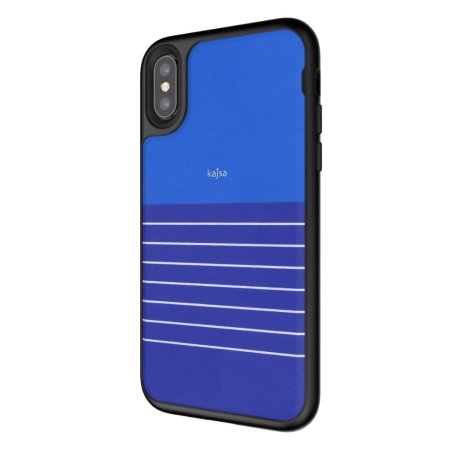 Kajsa Resort Collection Stripe Pattern iPhone X Case - Navy