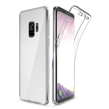 Olixar FlexiCover Complete Protection Samsung Galaxy S9 Case - Clear