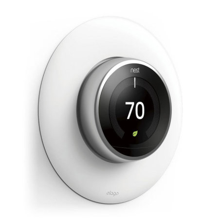 Elago Nest Thermostat Väggplatta - Vit