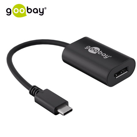Goobay USB-C to DisplayPort Adapter - Black