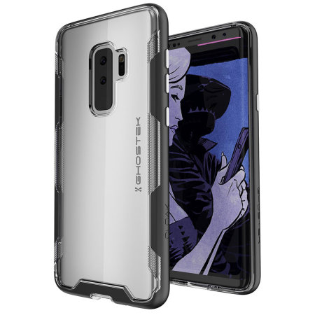 Ghostek Cloak 3 Samsung Galaxy S9 Plus Tough Case - Clear / Black