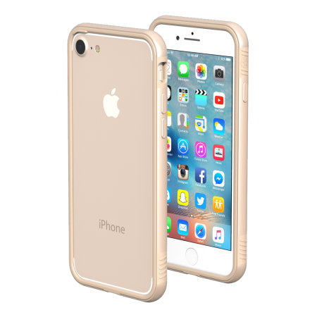 ThanoTech K11 iPhone 8 Plus/7 Plus Aluminium Stoßfänger Hülle - Gold