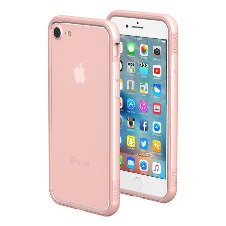 ThanoTech K11 iPhone 8 Plus/7 Plus Aluminium Stoßfänger Hülle-Roségold