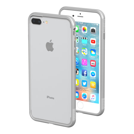 thanotech k11 iphone 8 plus / 7 plus aluminium bumper case - silver reviews